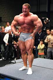 Jay Cutler at perhaps over 300 pounds.